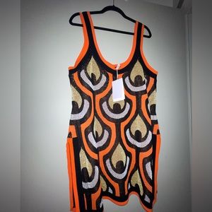 Rabanne x H&M Glittery mini dress